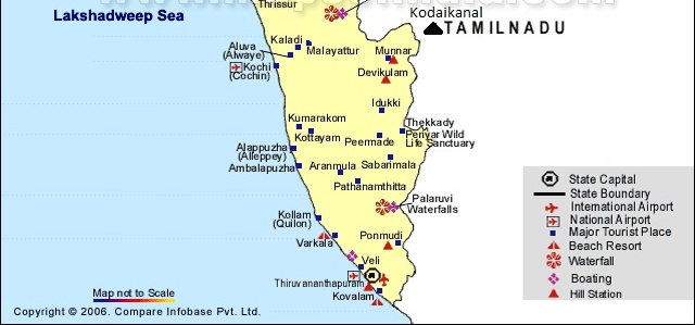 Munnar Location In Kerala Map Bobbie Stefanie