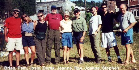 Our trekking group.