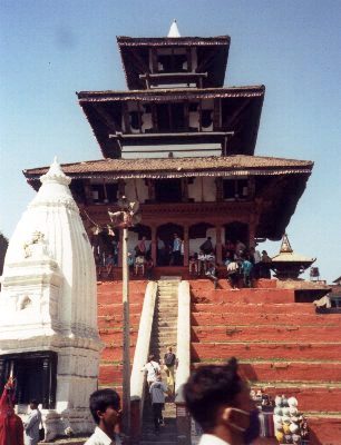 Durbar Square temple.