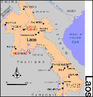 Click to see big map of Laos.